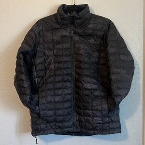 The North Face Camouflage puffer jacket